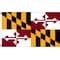 Annin Flagmakers Maryland Flag, 4x6 Ft, Nylon 142370 - alternate 1