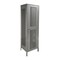 Lyon Shelving Storage Cabinet, 78 in H, 24 in W, 21 in D, Swing, Padlock Hasp, Gray, 4 Shelves, 0 Drawers DD1130DP - alternate 1