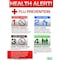 Zing Flu Poster, 22 in H x, 16 in W, Plastic 5011 - alternate 1