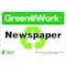 Zing Green at Work, Newspaper, 10 in W x 7 in H, Horizontal Rectangle, Plastic 1022S - alternate 1