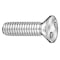 Tamper-Pruf Screws #6-32 x 3/4 in Spanner Flat Tamper Resistant Screw, Plain Finish, 18-8 Stainless Steel, 50 PK 121730 - alternate 1