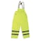 Zoro Select Hi-Visibility Rain Bib Overall, Polyurethane, 29 1/2 in Inseam, 32 to 34" Waist, 0.26 mm Thickness 4PCU6 - alternate 1