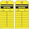 Brady Eye Wash Sta Inspection Tag, Grn/Wht, PK10 9HUP5