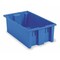 Akro-Mils Nest/Stack Lid, Gray, 15-1/2x3/4x19-1/2 35191GREY
