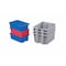 Akro-Mils Blue Stack and Nest Container 18 in x 11 in x 6 in H, 1 PK 35180BLUE