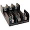 Mersen Open Fuse Block, 0 to 30A Amp Range, 600V AC/DC Volt Rating, 3 Poles, Box Lug 60308R - alternate 1