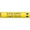 Brady Pipe Marker, Glycol Suppl2-1/2to3-7/8 In 4190-C - alternate 1