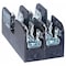 Mersen Open Fuse Block, 0 to 30A Amp Range, 600V AC/DC Volt Rating, 2 Poles, Pressure Plate 30322 - alternate 1