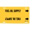 Brady Pipe Markr, Fuel Oil Supply, Y, 6to7-7/8 In 4065-F - alternate 1