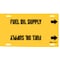Brady Pipe Markr, Fuel Oil Supply, Y, 8to9-7/8 In 4065-G - alternate 1