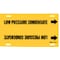 Brady Pipe Marker, Low Pressure Condensate, Yel, 4091-G 4091-G - alternate 1