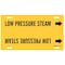 Brady Pipe Marker, Low Pressure Steam, 10to15 In 4092-H - alternate 1