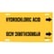 Brady Pipe Markr, Hydrochloric Acid, 8to9-7/8 In 4085-G - alternate 1