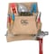 Clc Work Gear Tool Pouch, Tool Pouch, Tan, Leather, 8 Pockets I823X - alternate 2