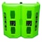 Allegro Industries Hi-Viz Green Dual SCBA Wall Case 4350 - alternate 1