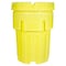 Enpac Open Head Salvage Drum, Polyethylene, 95 gal, Unlined, Yellow 1295-YE - alternate 6