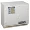 Justrite Hazardous Material Storage Cabinet, 23 gal, 1 Shelves, Polyethylene, 36 in W x 35 3/4 in H x White 24010 - alternate 1