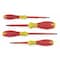 Wiha Insulated Screwdriver Set, Slotted/Phillips, 4 pcs 32090 - alternate 1