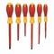Wiha Tools Insulated Screwdriver Set, Slotted/Phillips, 4 pcs 32090
