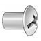 Zoro Select Barrel Bolt, #6-32, 3/8 in Brl Lg, 3/16 in Brl Dia, Stainless Steel Plain, 5 PK Z4105-316SS - alternate 1