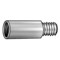 Zoro Select Binding Barrel Extension, #8-32, 1/2 in Brl Lg, 0.203 in Brl Dia, Aluminum Plain, 50 PK Z4371 - alternate 1