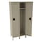 Tennsco Wardrobe Locker, 45 in W, 18 in D, 78 in H, (1) Tier, (3) Wide, Sand STK-151872-3SD - alternate 1