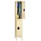 Tennsco Wardrobe Locker, 12 in W, 12 in D, 12 in H, (1) Wide, (2) Tier, Sand DTK-121236-1 SD - alternate 1