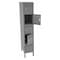 Tennsco Box Locker, 12 in W, 18 in D, 66 in H, (1) Wide, (5) Tier, Gray BS5-121812-1MG - alternate 1