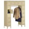 Tennsco Box Locker Unit with Coat Rod, 60 in W, 18 in D, 78 in H, (5) Wide, (6) Tier, Sand SRS-601878-1SD - alternate 1