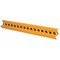 Zoro Select Guard Rail, 8 ft. L, 12 In. H GR-H2R-BO-8-YL - alternate 2