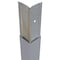 Zoro Select Corner Guard, Gray, 3"W X 48"H PVC-A-3-GY - alternate 1