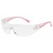 Bouton Optical Eva, Safety Glasses, Anti-Scratch, Clear Lens, Clear, Pink Frame, Frameless 250-10-0900 - alternate 2