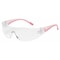 Bouton Optical Eva, Safety Glasses, Anti-Fog & Anti-Scratch, Clear Lens, Clear, Pink Frame, Frameless 250-10-0920 - alternate 2