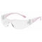 Bouton Optical Eva Petite, Safety Glasses, Anti-Fog & Anti-Scratch, Clear Lens, Clear, Pink Frame, Frameless 250-11-0920 - alternate 2