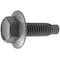 Zoro Select Machine Screw, 1 in, Phosphate Steel, Flange Hex Head External Hex Drive, 50 PK 5MTN1 - alternate 1