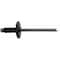 Zoro Select Blind Rivet, Flanged Head, 3/16 in Dia., 37/64 in L, Steel Body, 50 PK 5MTY5 - alternate 1