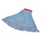 Rubbermaid Commercial 5 in String Wet Mop, 28 oz Dry Wt, Side Gate Connection, Looped-End, Blue, Cotton/Rayon/Polyester FGC15306BL00 - alternate 1