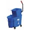 Rubbermaid Commercial 60 in Slide-On Wet Mop Handle, Invader Series, Blue, Fiberglass FGH14600BL00 - alternate 2