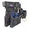 Westward 32-54" Carpenters Tool Rig w/Belt, Black/Blue 5MZL1