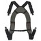 Westward Tool Suspenders, Tool Belt Suspenders, Black, Blue, Gray, Polyester, 1 Pockets 5MZP3 - alternate 2