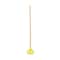 Rubbermaid Commercial Mop Handle, Slide-On, Side Gate, 54 in L, Wood, Natural FGH115000000 - alternate 1