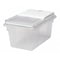 Rubbermaid Commercial Food/Tote Box, 50 qt. FG330000CLR - alternate 5