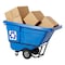 Rubbermaid Commercial Tilt Truck, Standard, 1/2 cu. yd., 850 lb. FG130573BLUE - alternate 2