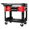 Rubbermaid Commercial Trade Cart/Service Bench, 38 In. L, Black FG618000BLA - alternate 5