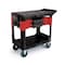 Rubbermaid Commercial Trade Cart/Service Bench, 38 In. L, Black FG618000BLA - alternate 1