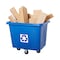 Rubbermaid Commercial Truck, Recycling FG461673BLUE - alternate 5