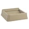 Rubbermaid Commercial Untouchable(R) 35 gal, 50 gal Trash Can Lid, Swing Beige, Resin, 1 Openings 20 1/4 in W/Dia FG266400BEIG - alternate 1