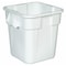 Rubbermaid Trash Can Top, Flat, Snap-On Closure, White FG352700WHT