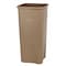 Rubbermaid Commercial Untouchable(R) 23 gal Trash Can Lid, Swing Black, Resin, 1 Openings 16 in W/Dia FG268988BLA - alternate 2