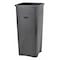 Rubbermaid Commercial Untouchable(R) 23 gal Trash Can Lid, Swing Black, Resin, 1 Openings 16 in W/Dia FG268988BLA - alternate 5